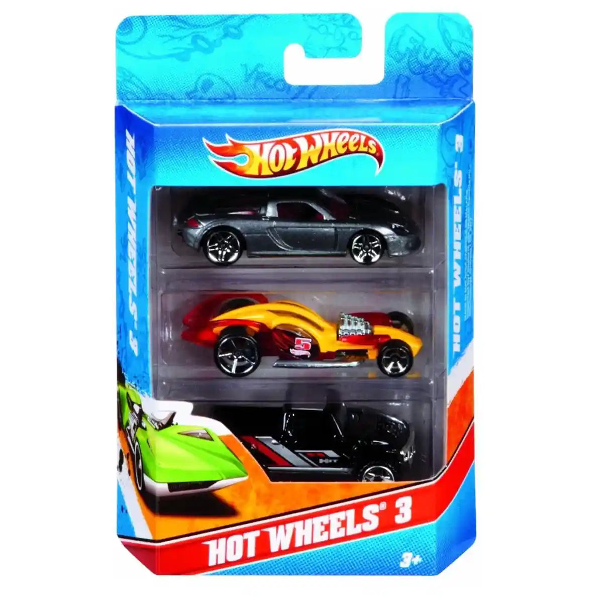 Hot Wheels BASIC 3 CAR PACK ASSRT