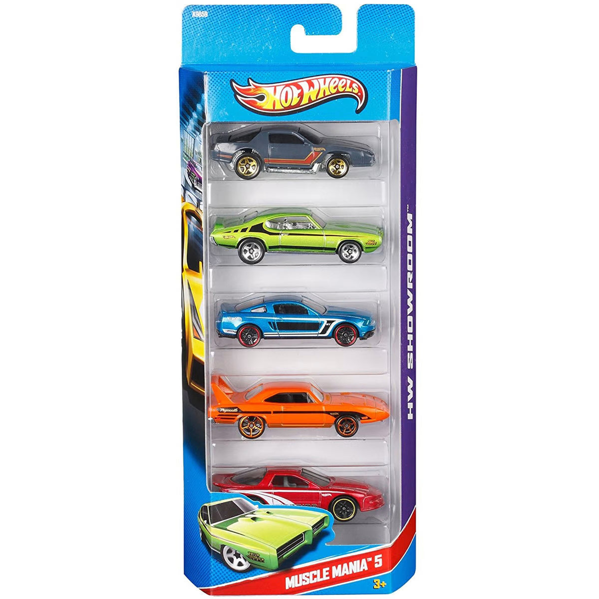 Hot Wheels 5 CAR GIFT P