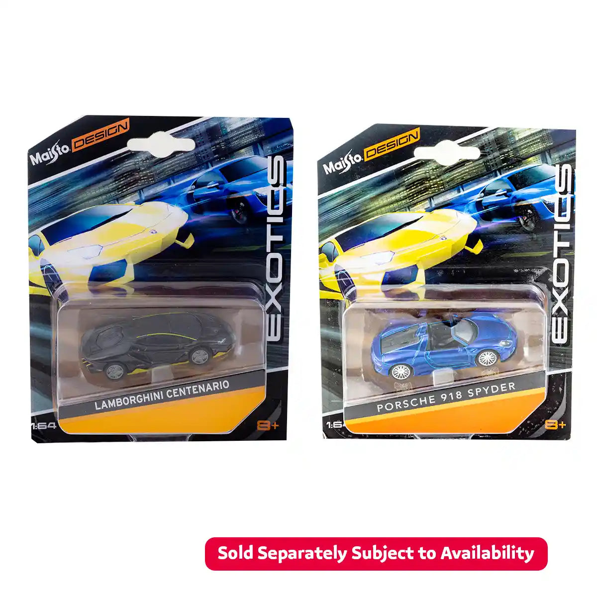 Maisto - 1:64 ALLSTARS, ASSORTED