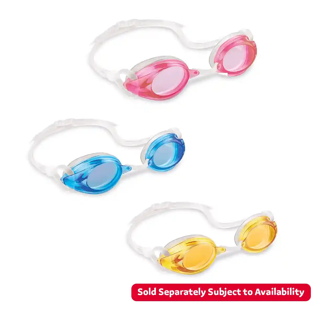 Intex Sport Relay Goggles, Ages 8+, 3 Colors 42155684