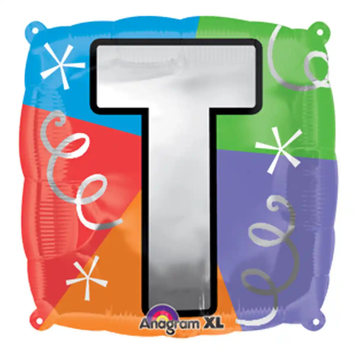 Balloon S30 18 Sqri Xl:Letter T