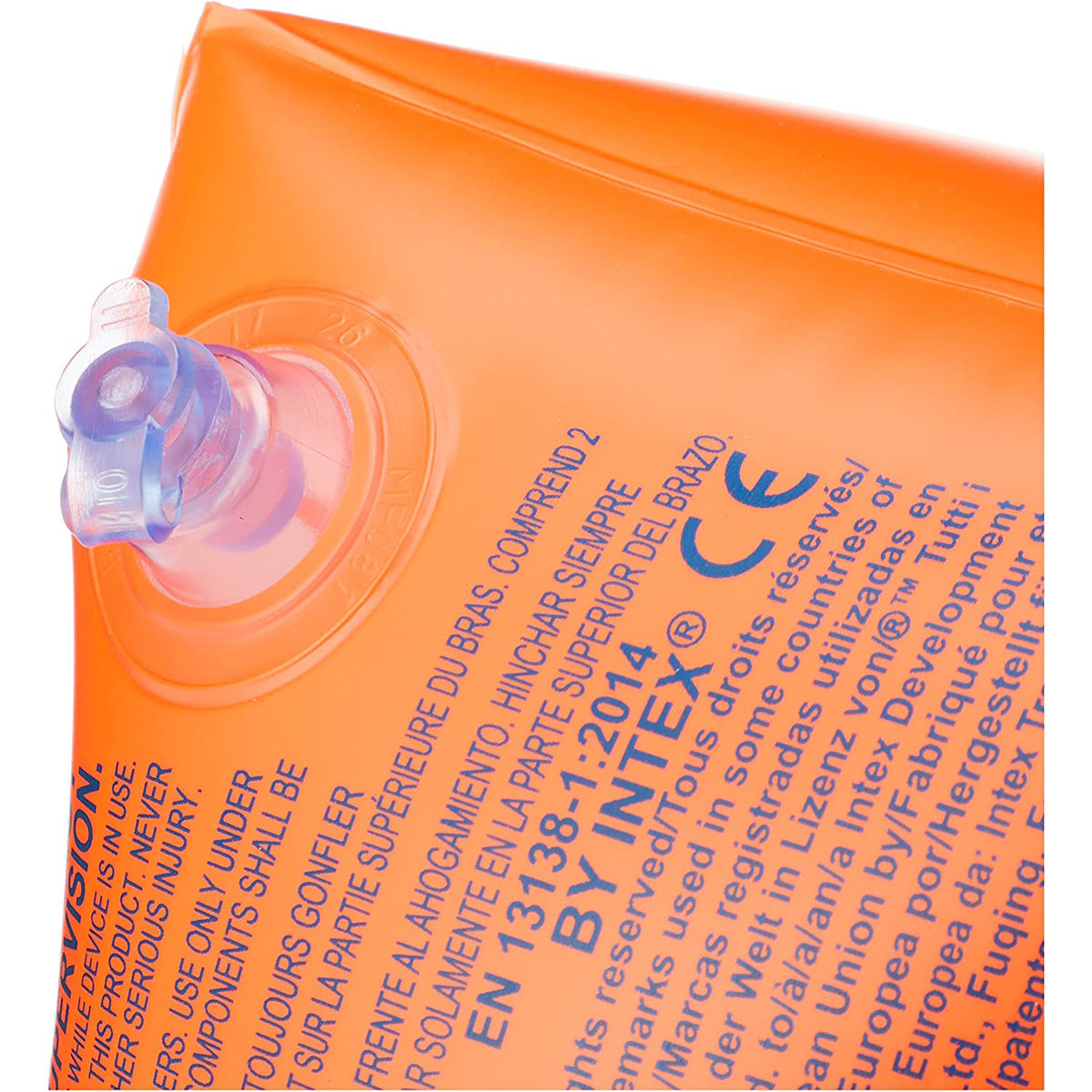 INTEX 12"X6"LARGE DELUXE ARM BANDS, AGES 6-12, PEG BOX