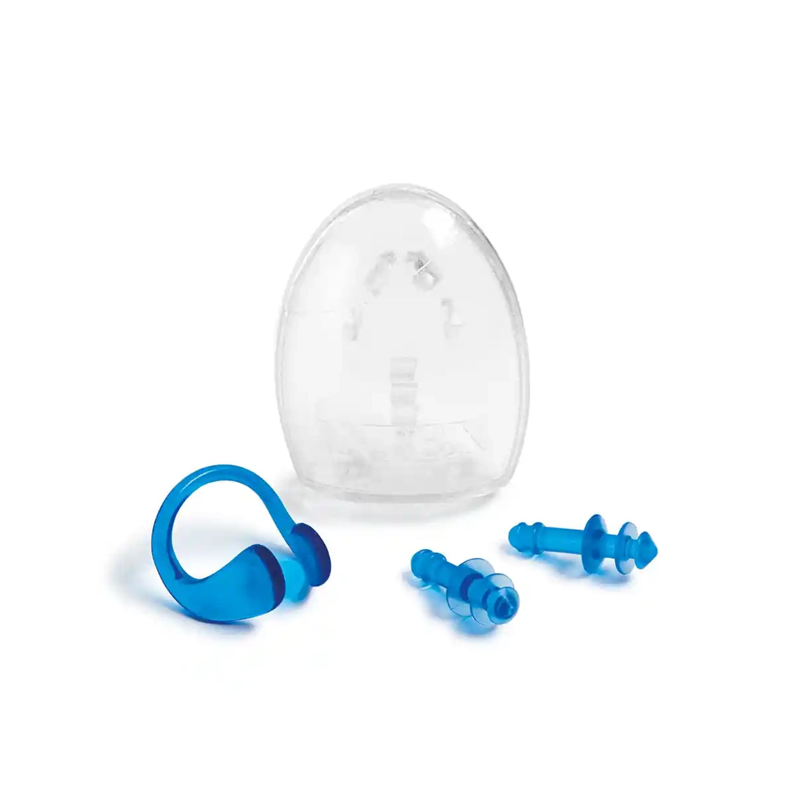 INTEX EAR PLUGS & NOSE CLIP COMBO SET, 1 PAIR PLUG, 1PC CLIP & CASE, AGES 8+