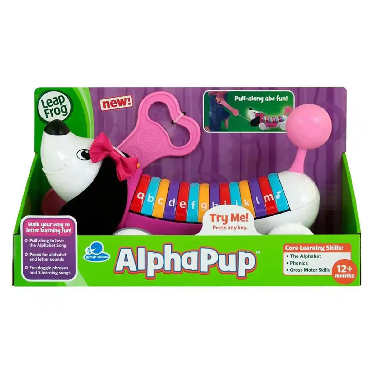 Leapfrog Alpha Pup (Pink)