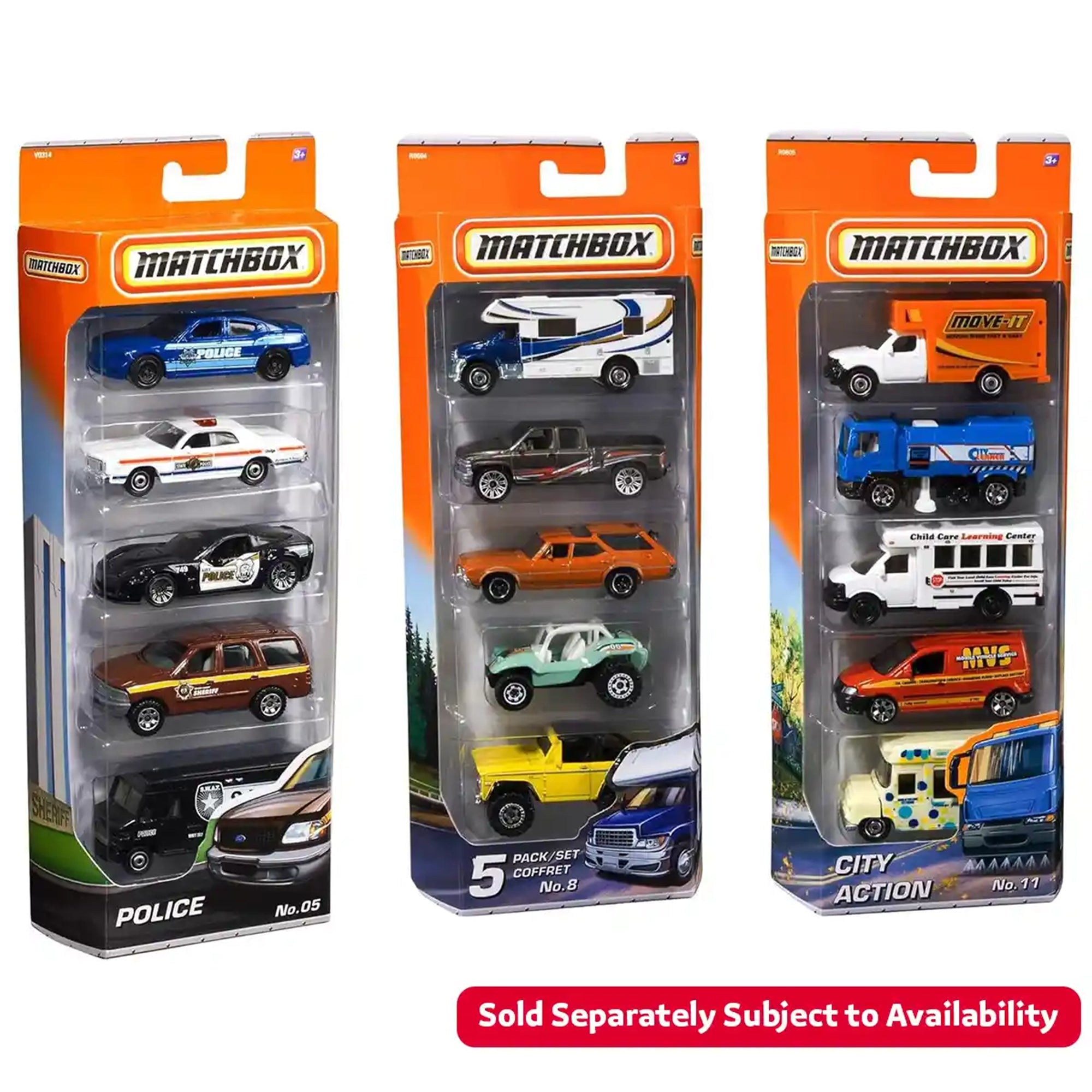 MB 5 CAR PACK WINDOW BOX