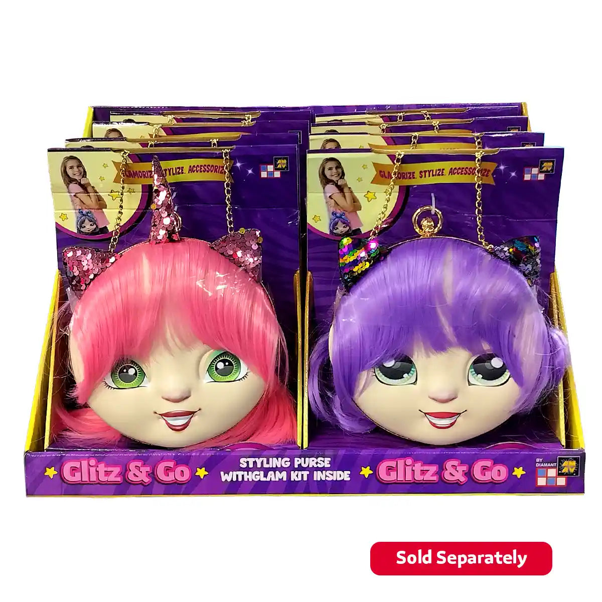 Glitz &amp; Go Color-in-Bag with Squishy