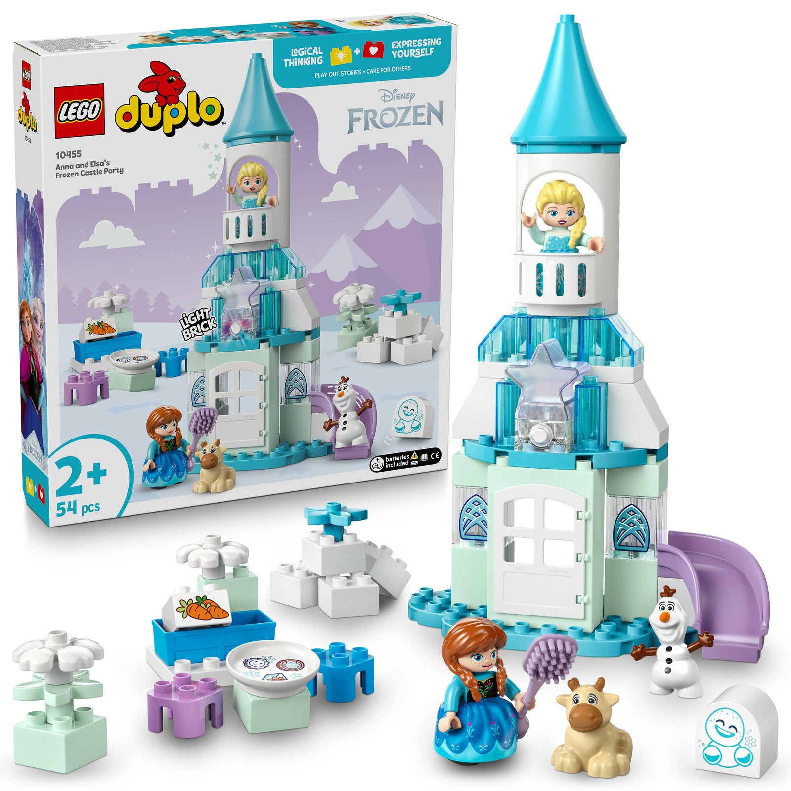 LEGO DUPLO Disney TM 10455 Anna And Elsa'S Frozen Castl.. V29  2+