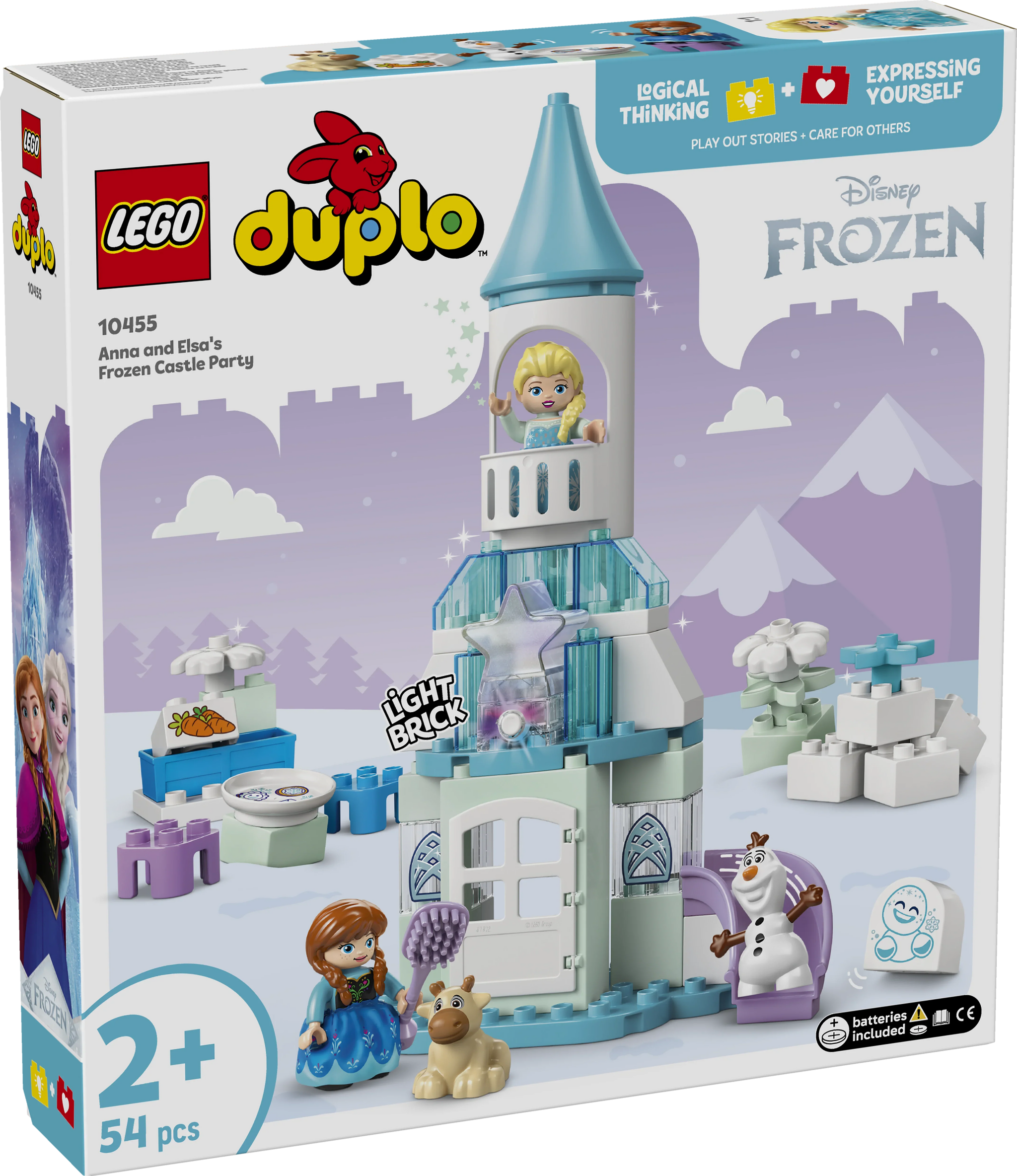 LEGO DUPLO Disney TM 10455 Anna And Elsa'S Frozen Castl.. V29  2+