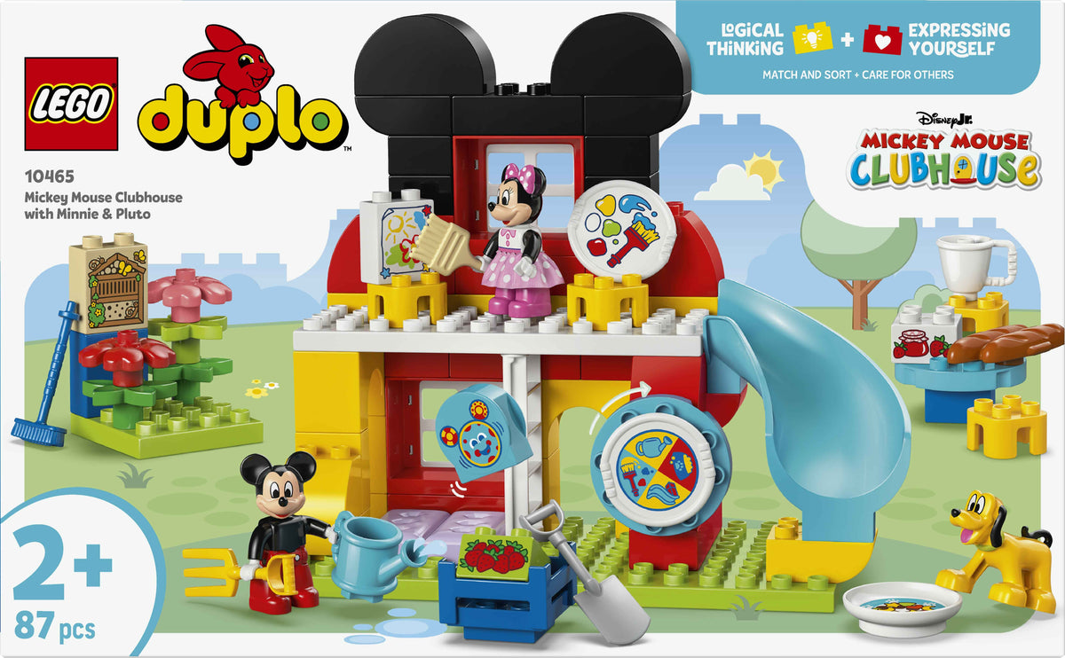 LEGO DUPLO Disney 10465 Mickey Mouse Clubhouse with Minnie & Pluto 2Yrs+
