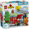 LEGO Duplo Town 10473 Fire Truck with Hose and Firefighter