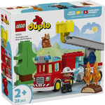 LEGO Duplo Town 10473 Fire Truck with Hose and Firefighter