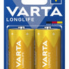 VARTA LONG LIFE  D 2PCS/PCKT