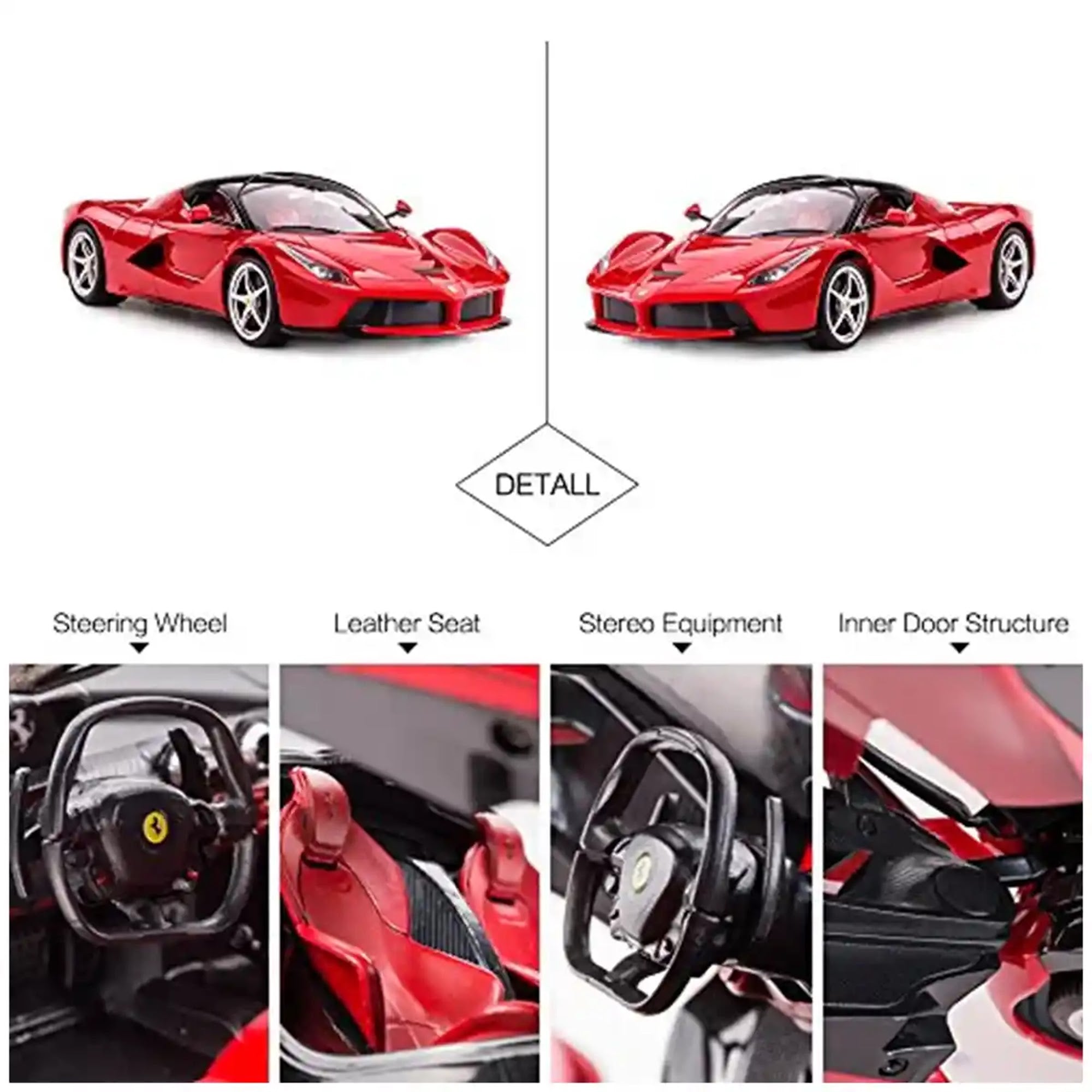 RASTAR R/C 1:14 Ferrari LaFerrari - Red