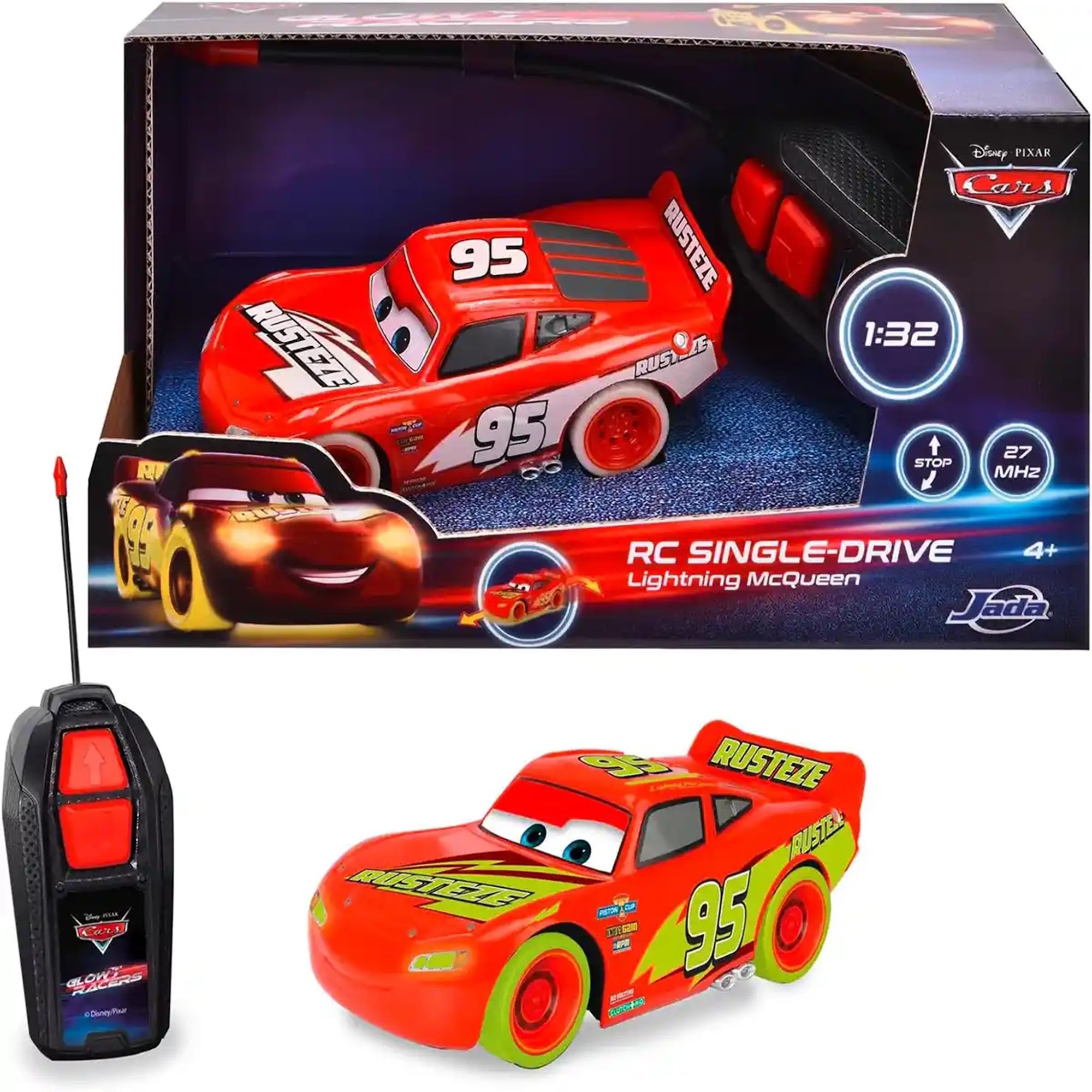 JADA - RC CARS GLOW RACERS LMQ 1:32
