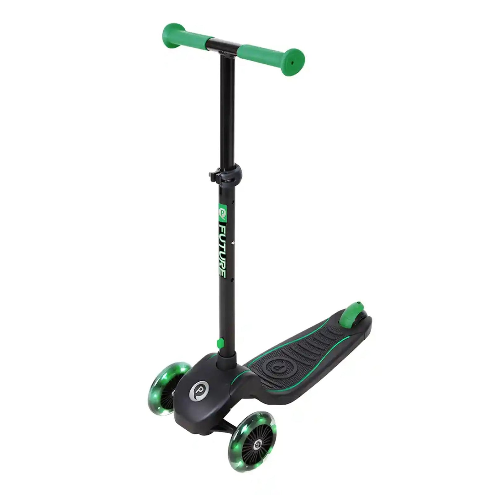 QPLAY FUTURE LED SCOOTER GREEN