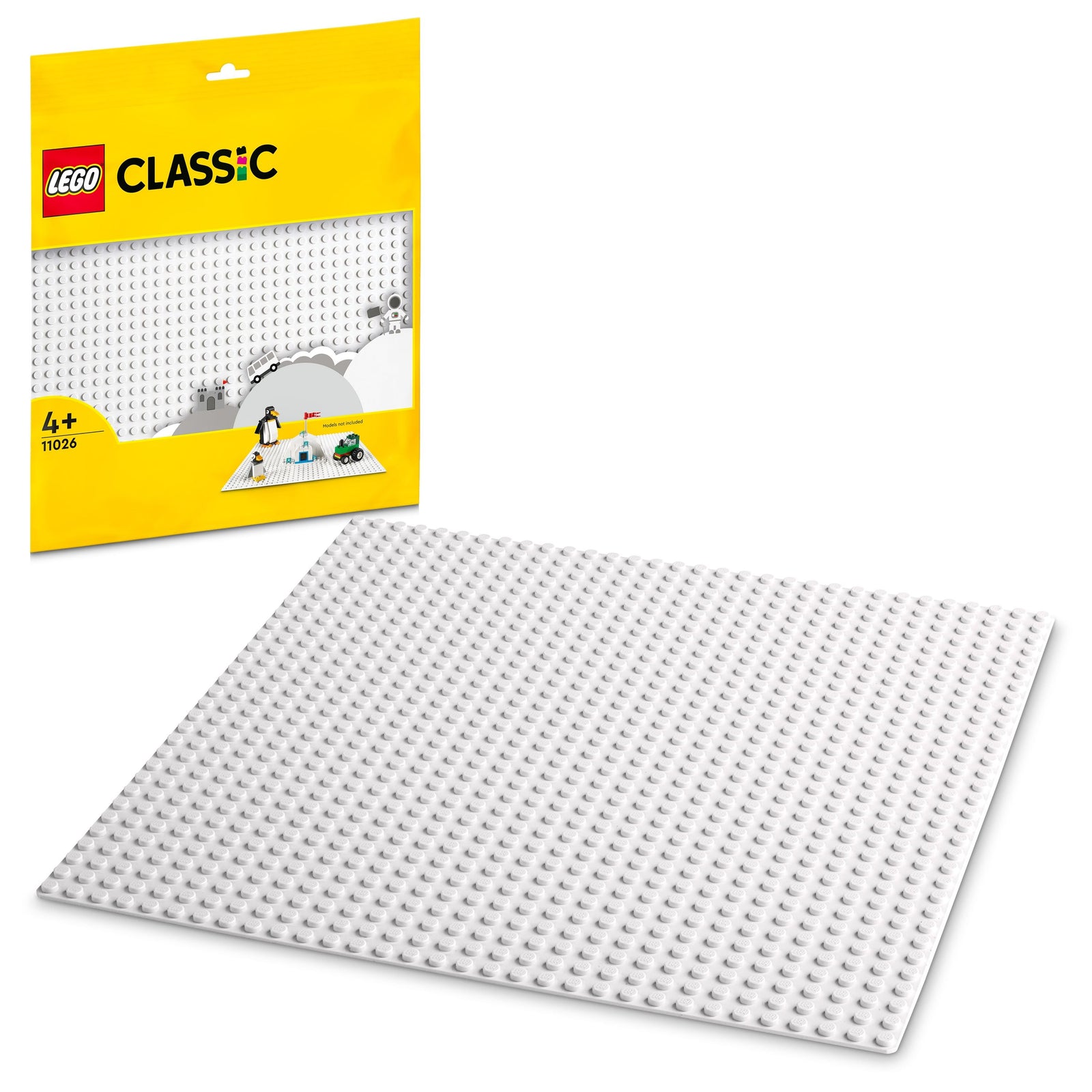 LEGO Classic 11026 White Baseplate  4+