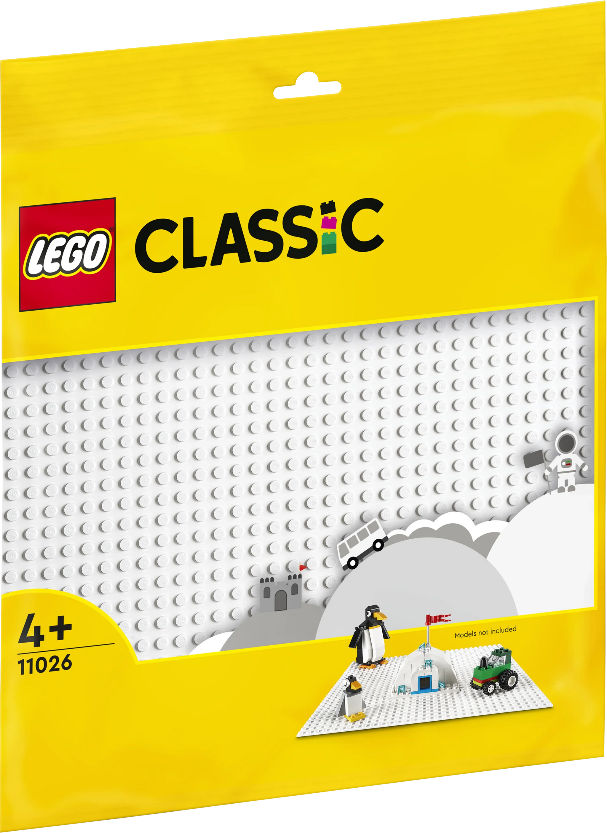 LEGO Classic 11026 White Baseplate  4+