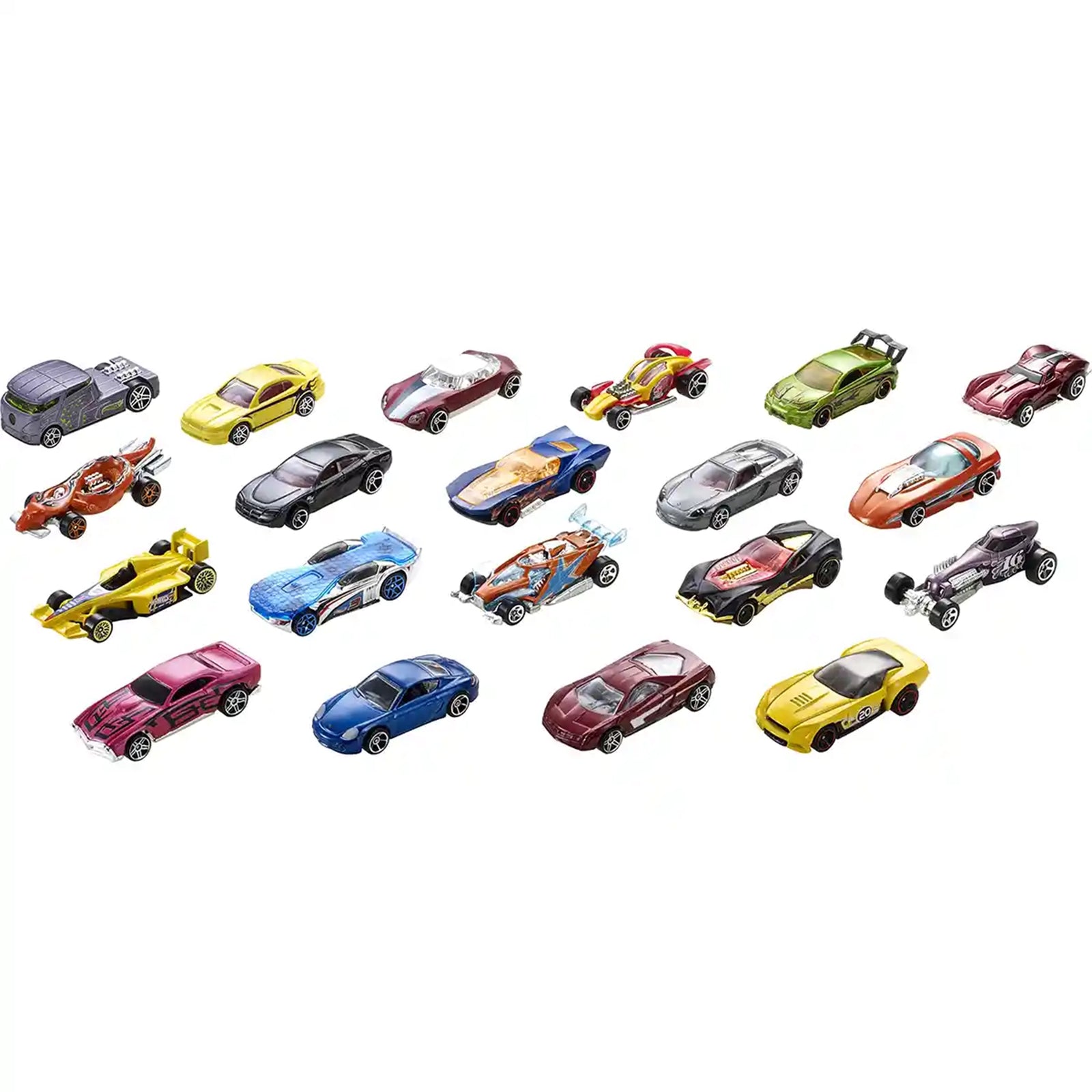 HW BASIC CAR 20-PACK ASST