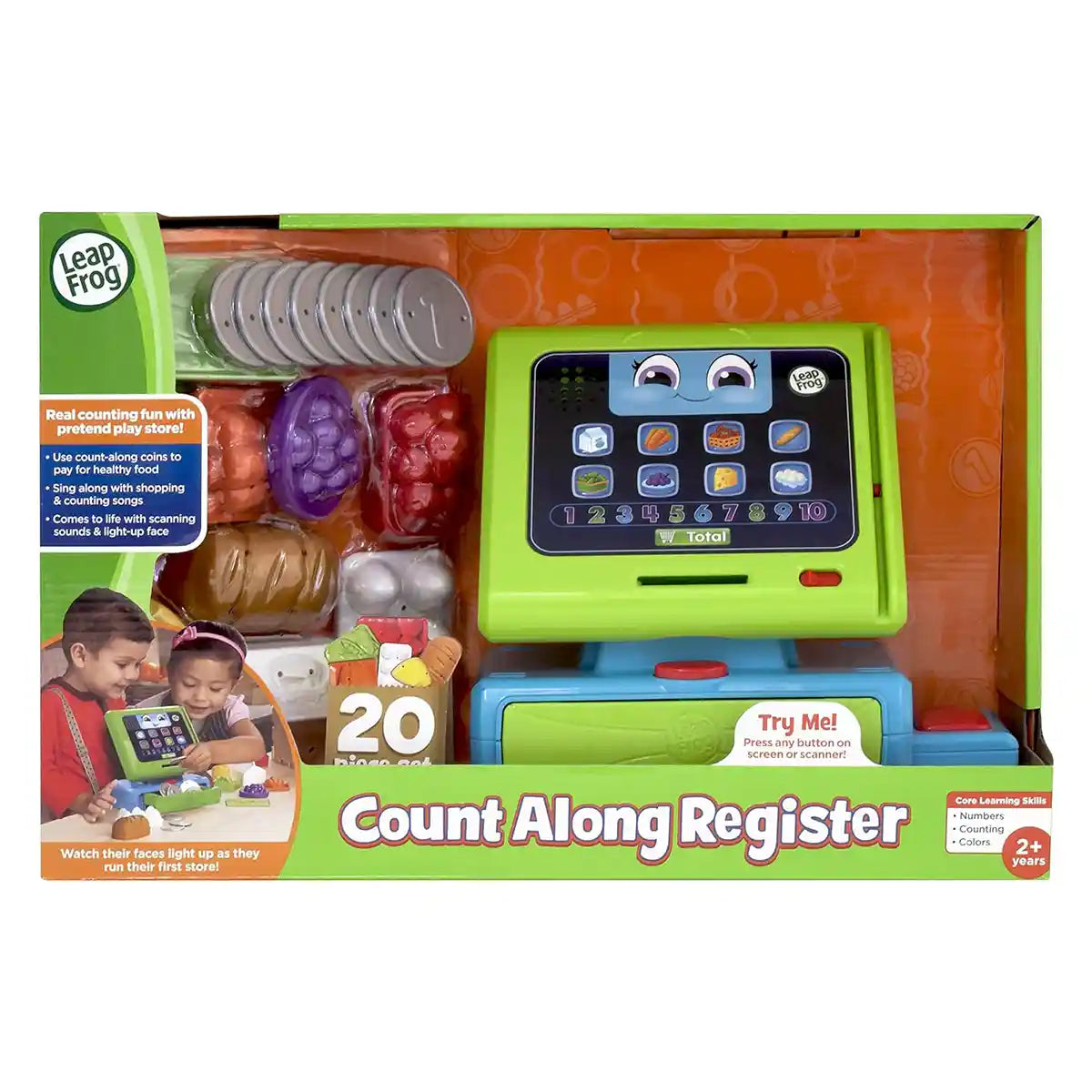 Leapfrog Count Along Register, Us/Ca, 2/C