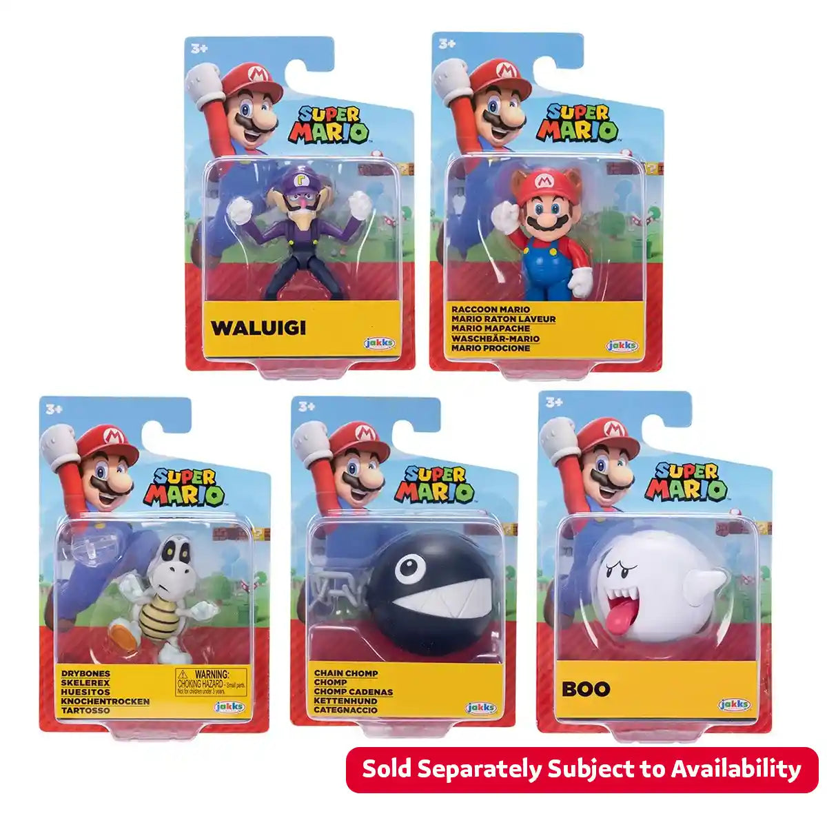 Nintendo 2.5" Fig Wave #45 Asst. 5