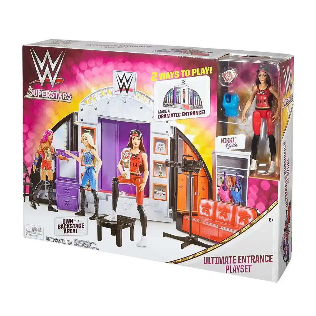 Wwe Superstars Action Figure Playset