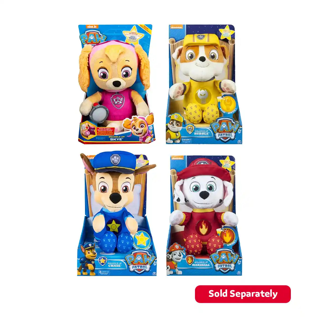 Paw Patrol Snuggle Up Pup Asst.
