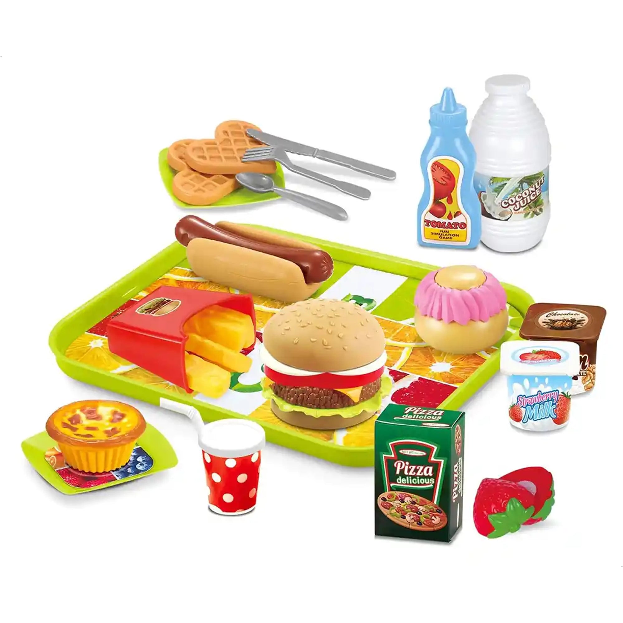 Fashion Cutlery /BURGER 18 PCS/BOX