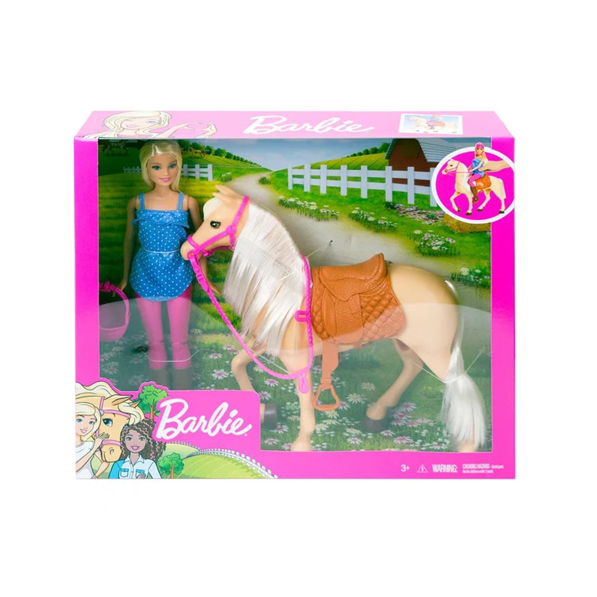 Barbie Doll & Horse