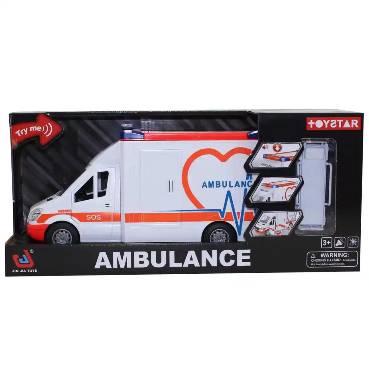 Jinjia Ambulance City Service-W/ Light And Music