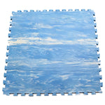 EVAJUDO mat(Blue + white)1PCS Size:100*100cm Thickness: 2cm