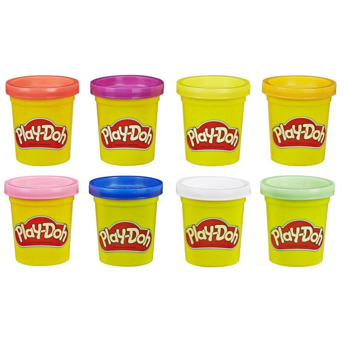 Playdoh 8 PACK RAINBOW