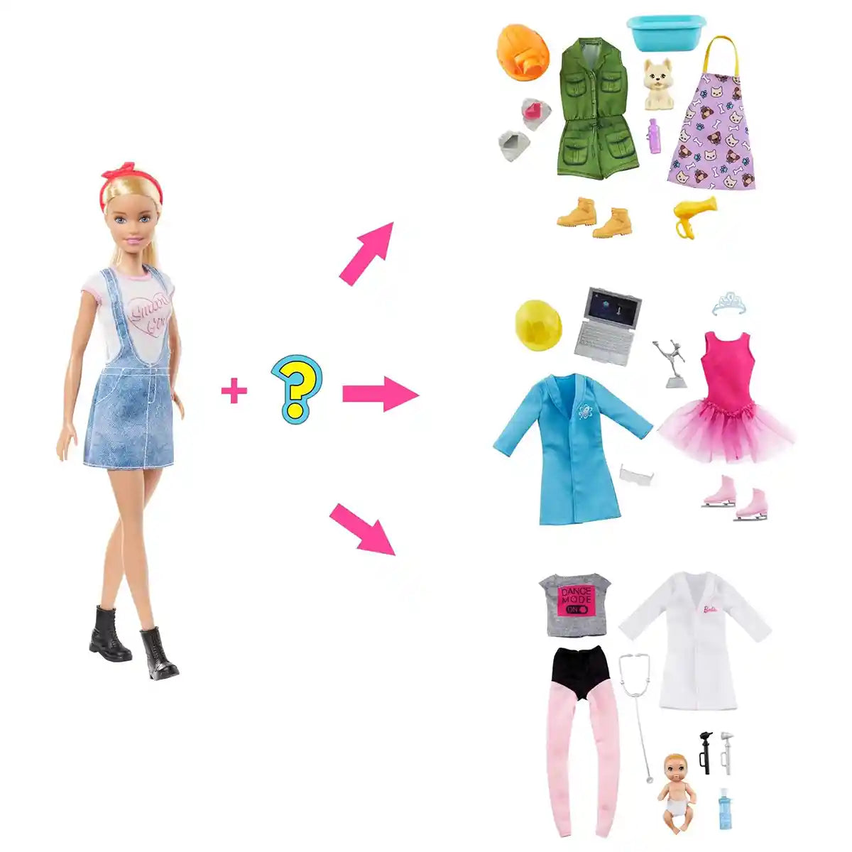 BARBIE SURPRISE CAREERS (NEW)