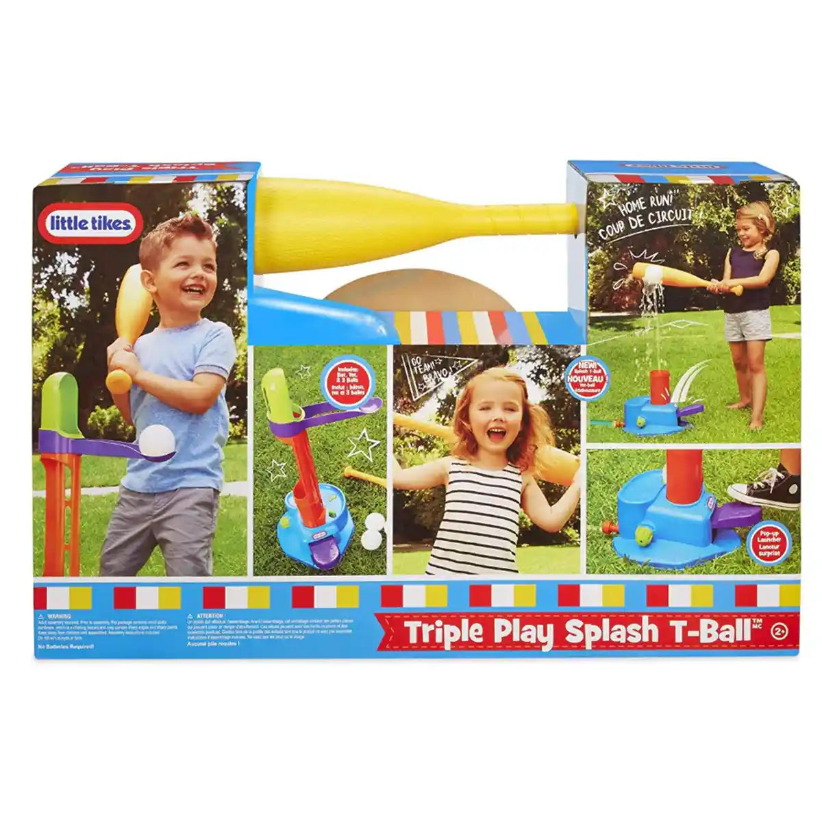 Little Tikes-Triple Play Splash T-Ball Set