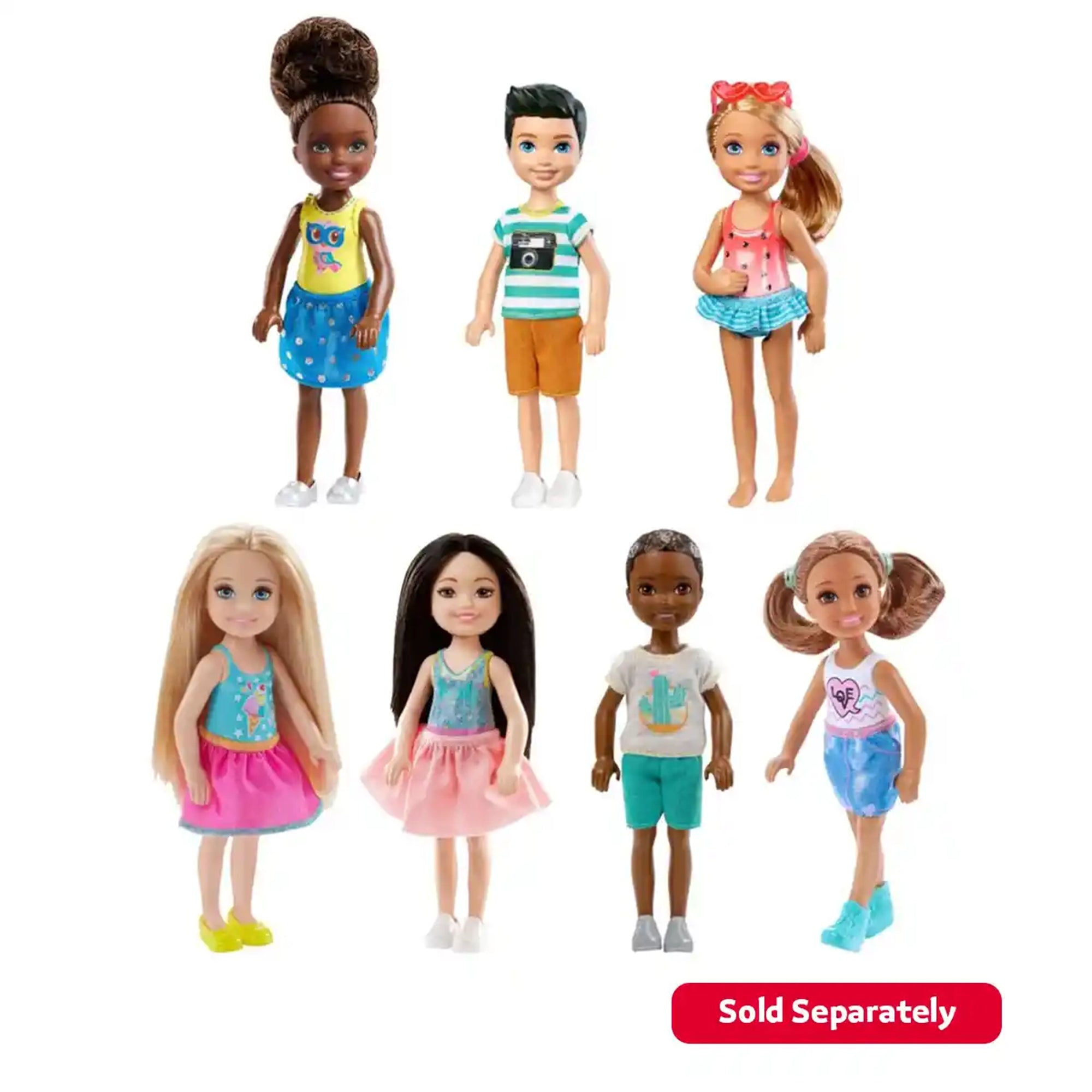 BARBIE CLUB CHELSEA DOLL ASST.