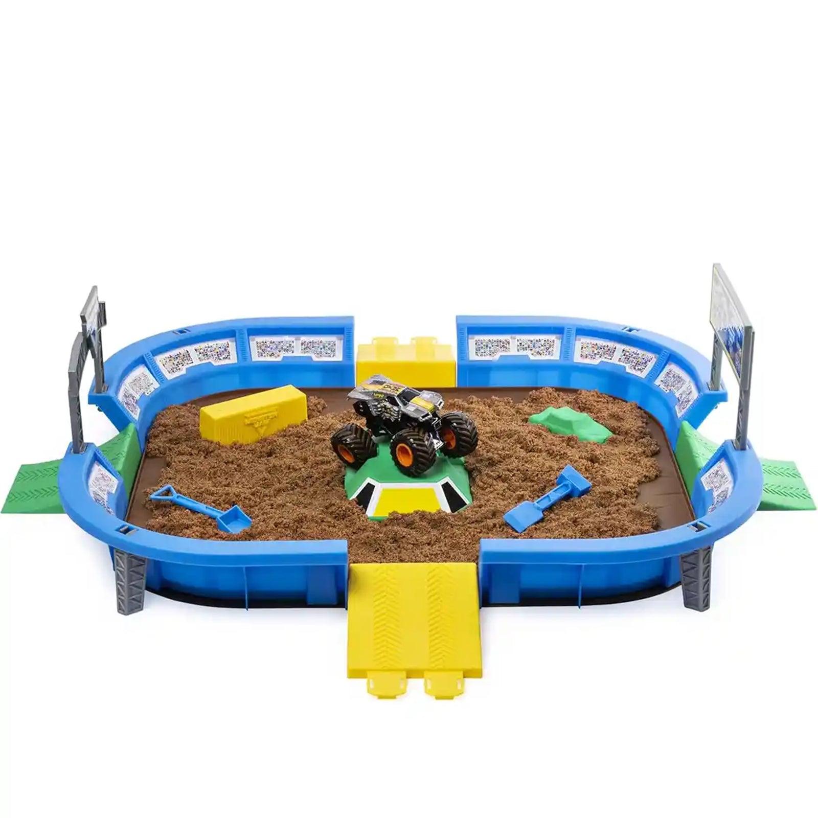 Monster Jam Kinetic Dirt Arena Playset