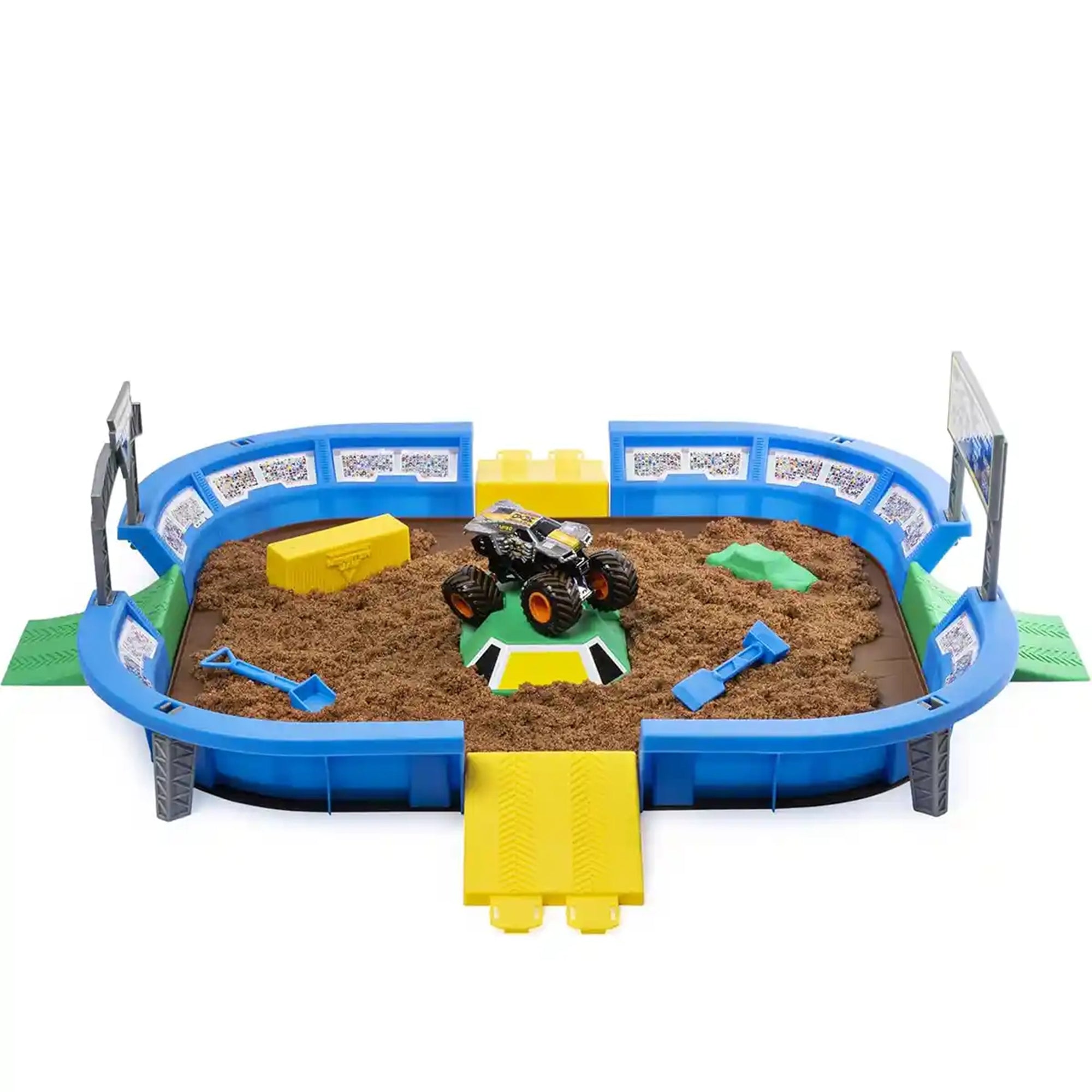 Monster Jam Kinetic Dirt Arena Playset