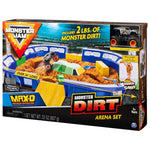 Monster Jam Kinetic Dirt Arena Playset