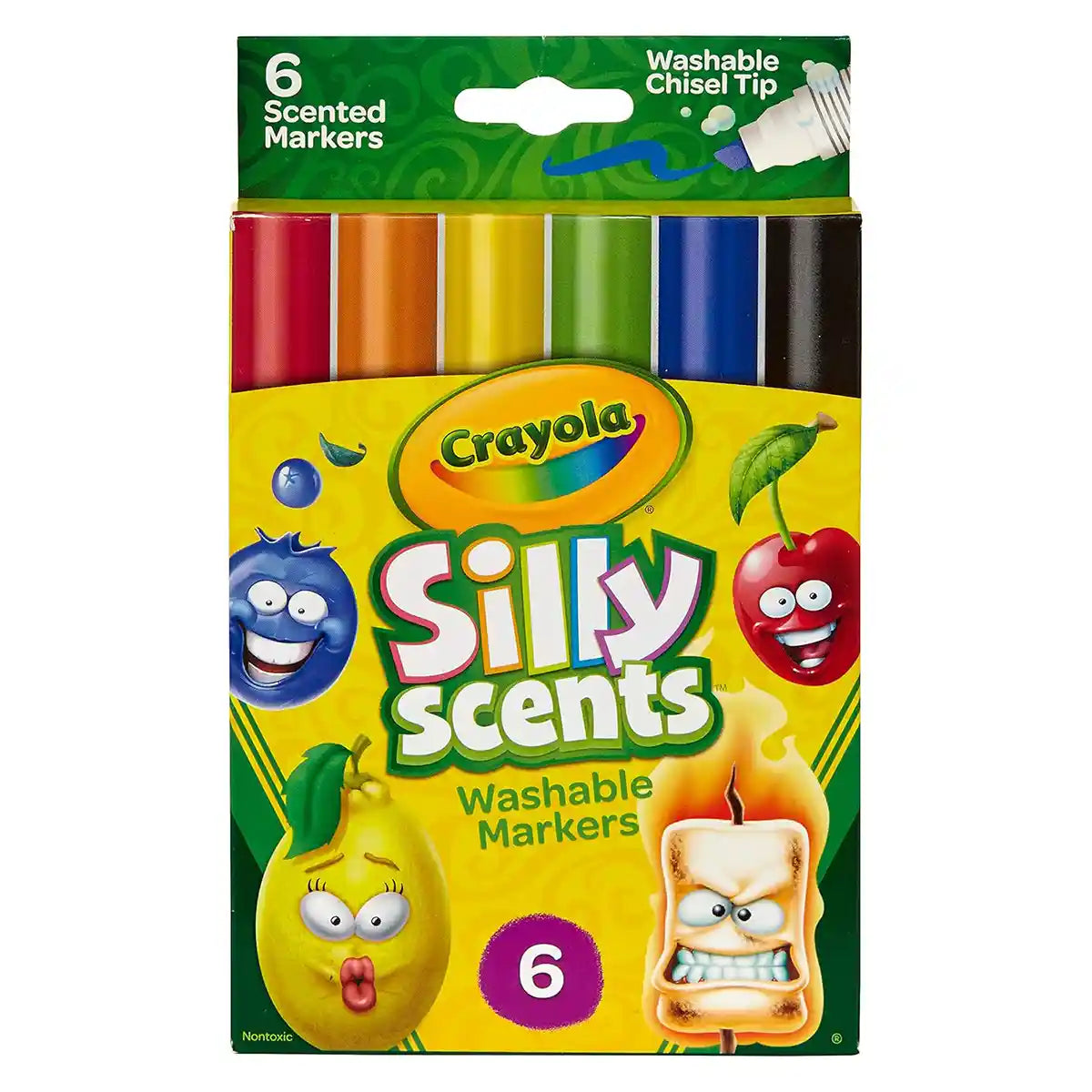 BL Chisel Tip Scented Markers - 6Ct.