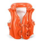 INTEX DELUXE SWIM VEST, AGES 3-6, W/ COLLAR, PEG BOX  42158671