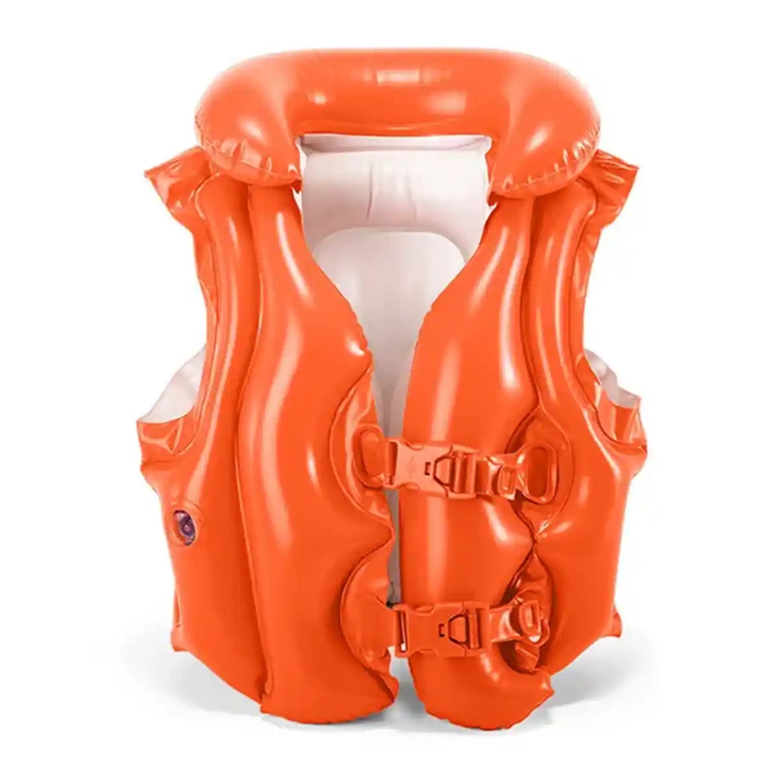 INTEX DELUXE SWIM VEST, AGES 3-6, W/ COLLAR, PEG BOX  42158671