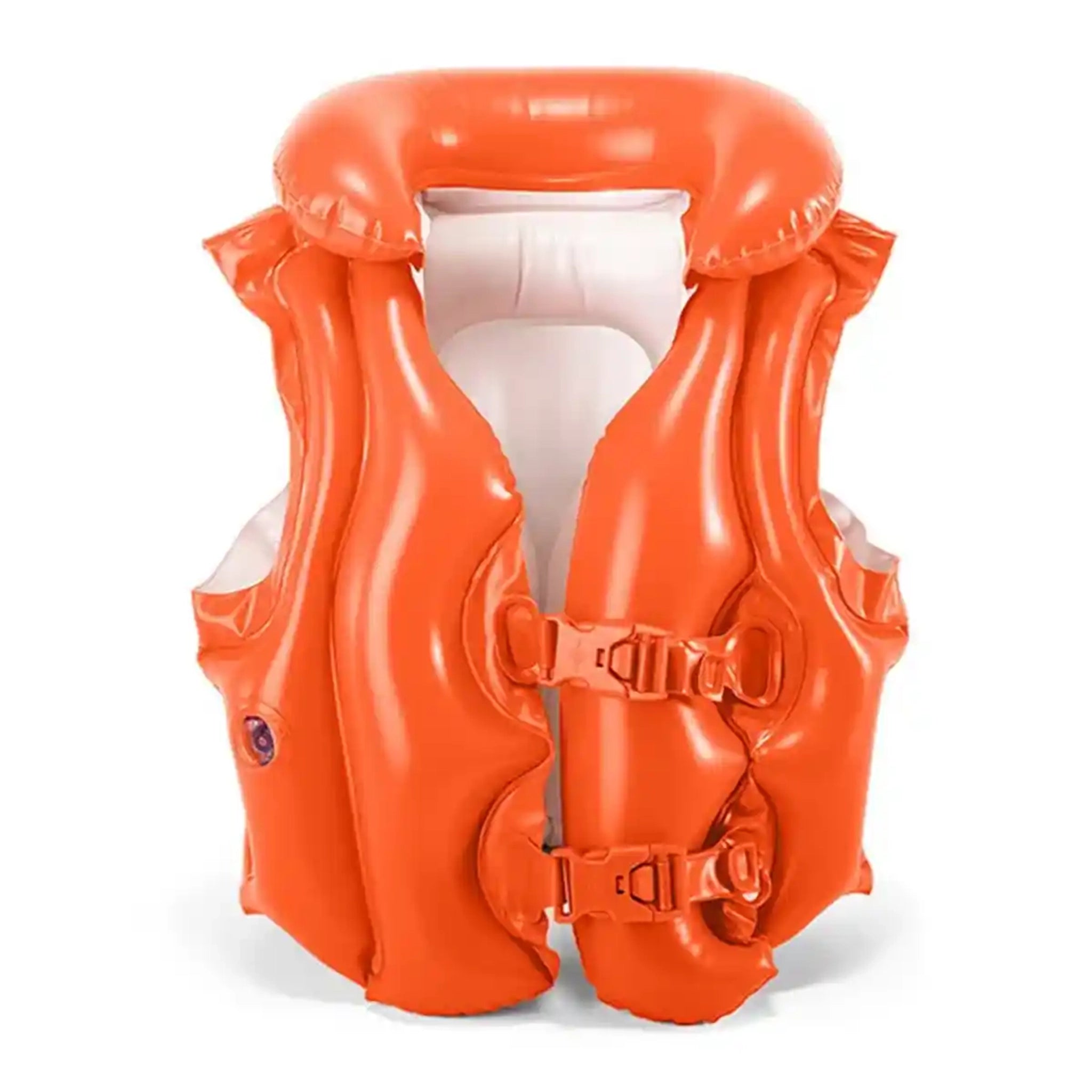 INTEX DELUXE SWIM VEST, AGES 3-6, W/ COLLAR, PEG BOX  42158671