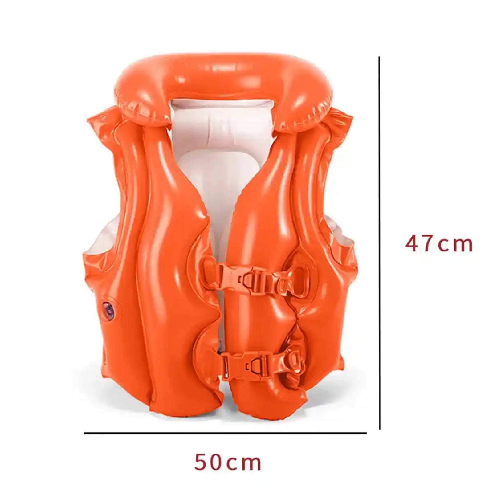 INTEX DELUXE SWIM VEST, AGES 3-6, W/ COLLAR, PEG BOX  42158671