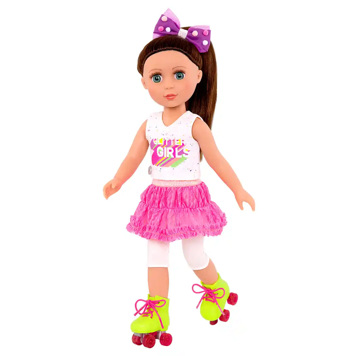 Glitter Girl 14" Doll Deluxe Roller Skating