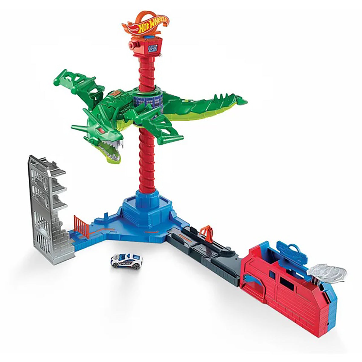 Hot Wheels CITY AIR ATTACK DRAGON PLAYSET