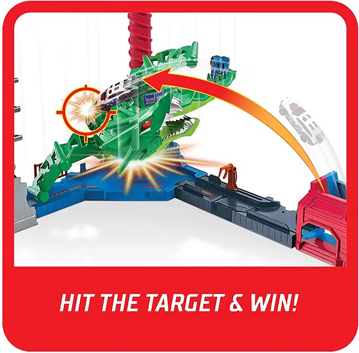 Hot Wheels CITY AIR ATTACK DRAGON PLAYSET