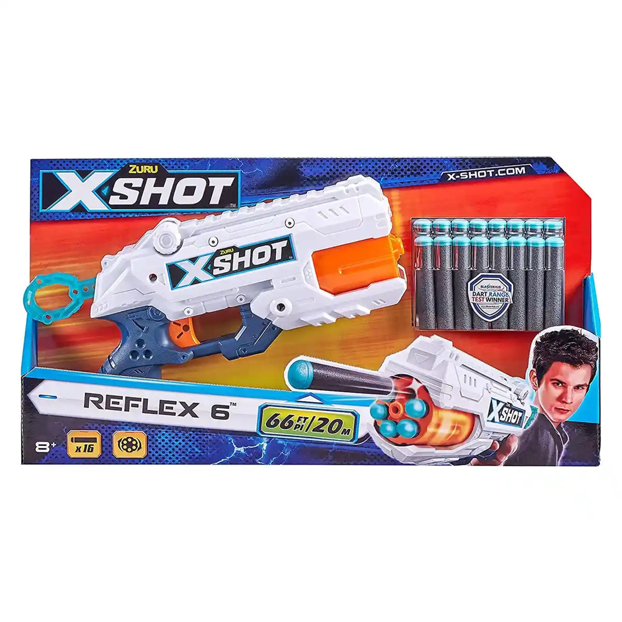 X-SHOT -EXCEL-REFLEX 6 (16Darts)