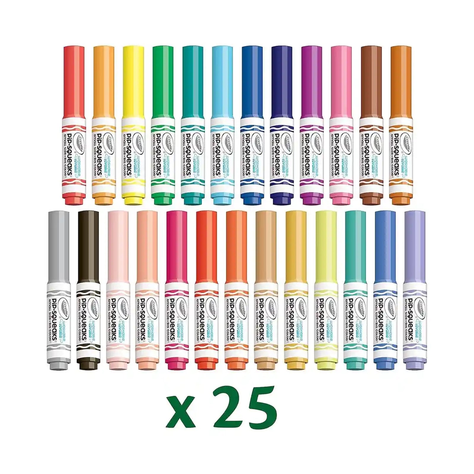 Washable Pip-Squeaks® & Paper, 65 Pc Set