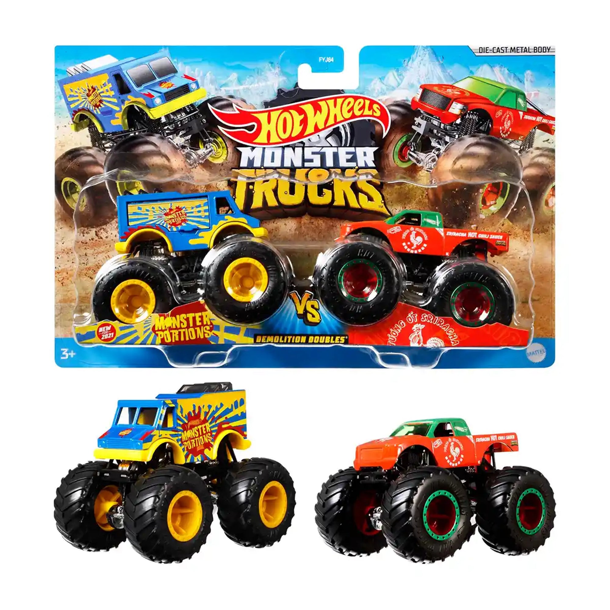 HW MT 1:64 Demolition Doubles Asst