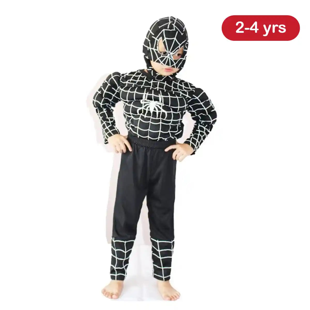 Muscle Spiderman Black - Shiine-249 100CM