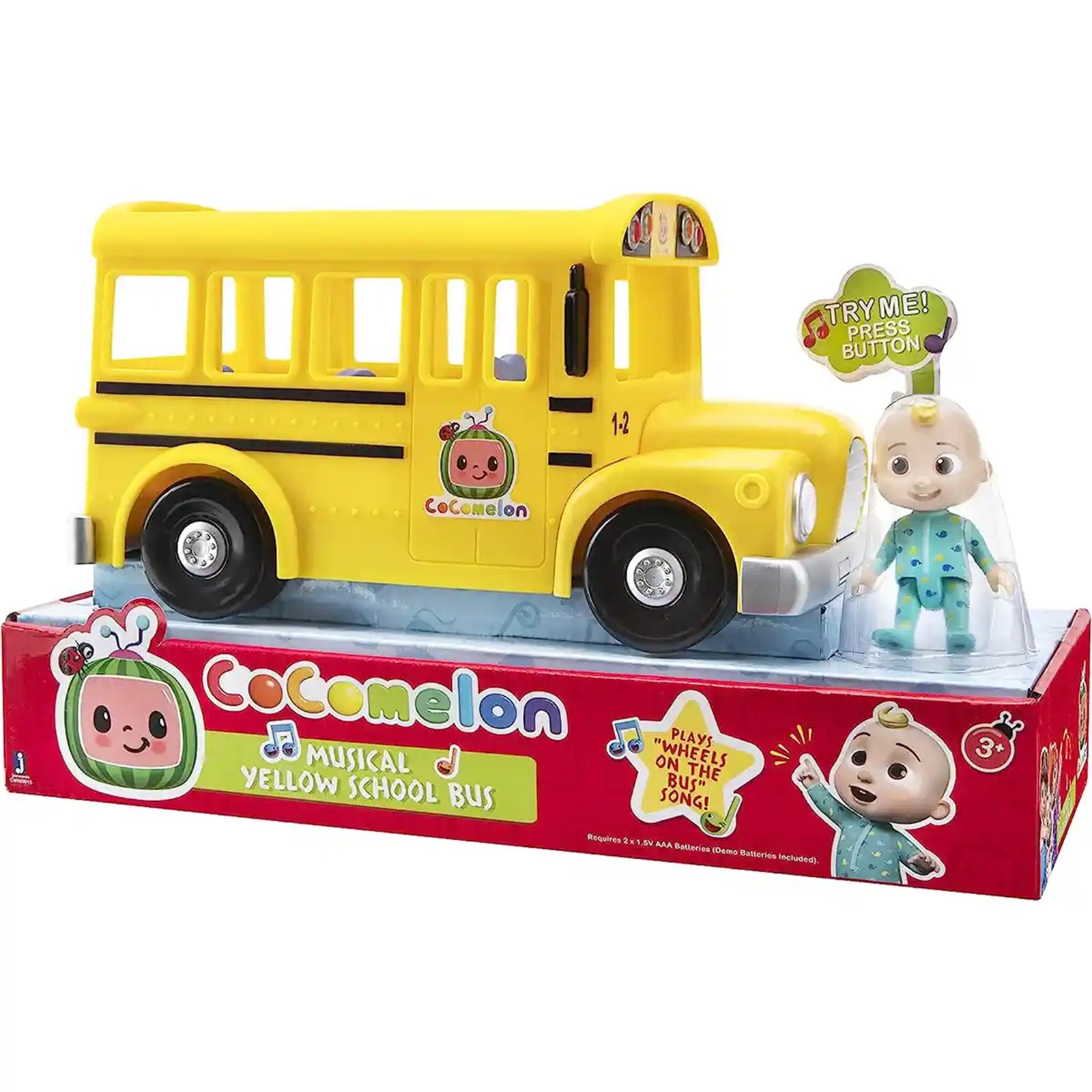COCOMELON FEATURE VEHICLE SCHOOL BUS